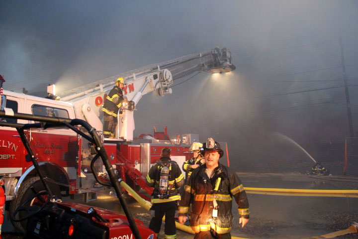 Howland Croft fire, June 11, 2011
