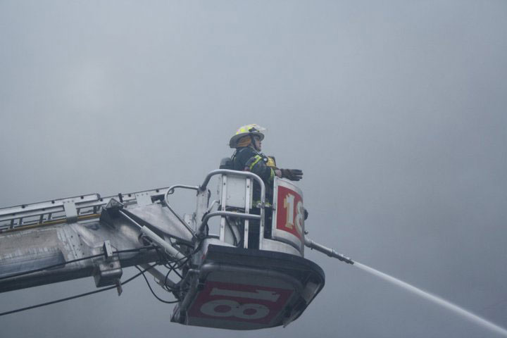 Howland Croft fire, June 11, 2011