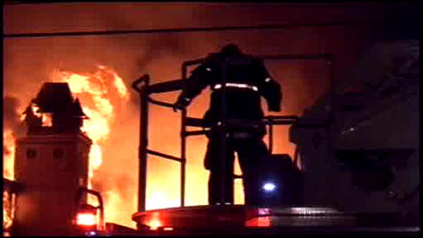 Howland Croft fire, Channel 6 Action News photo
