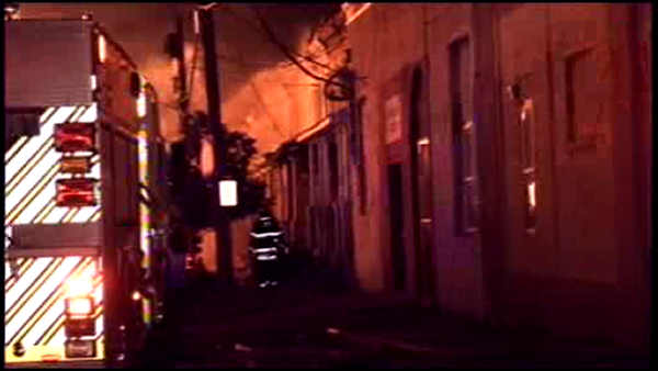 Howland Croft fire, Channel 6 Action News photo