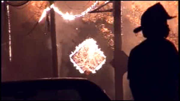 Howland Croft fire, Channel 6 Action News photo
