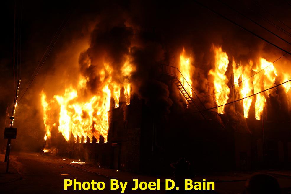 Howland Croft fire, June 11, 2011