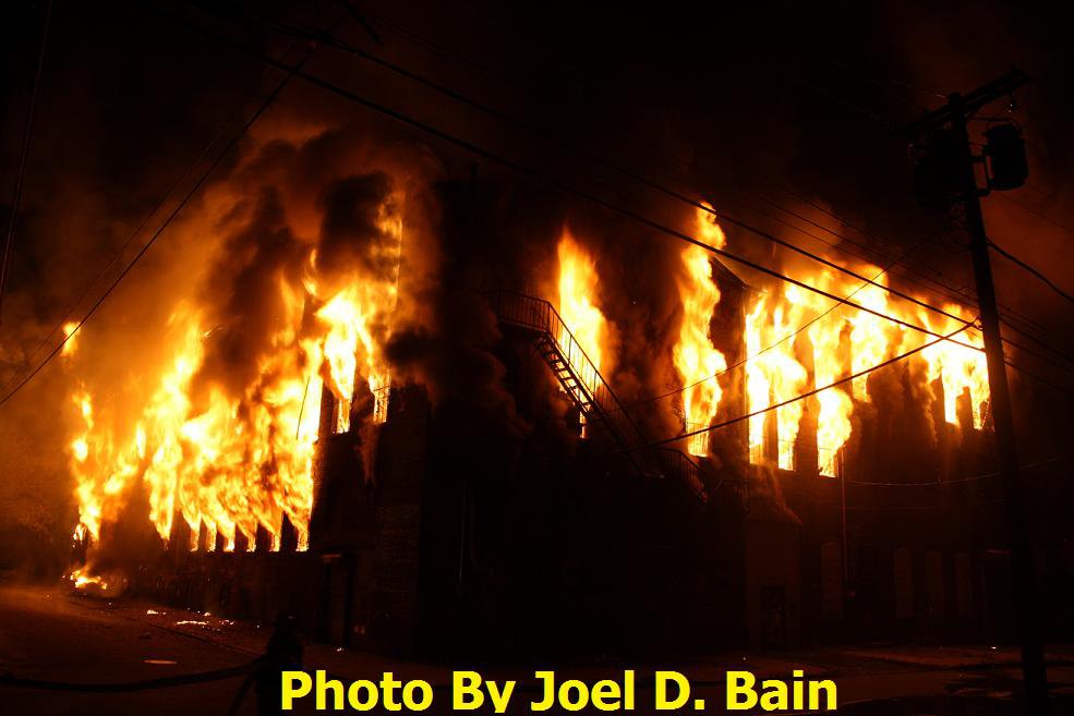 Howland Croft fire, June 11, 2011