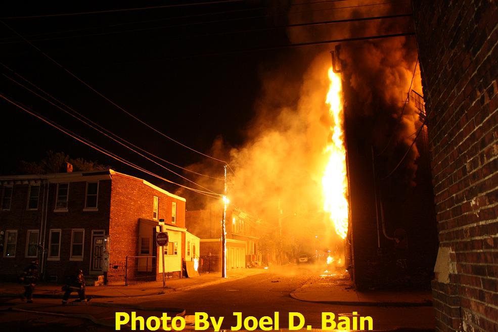 Howland Croft fire, June 11, 2011