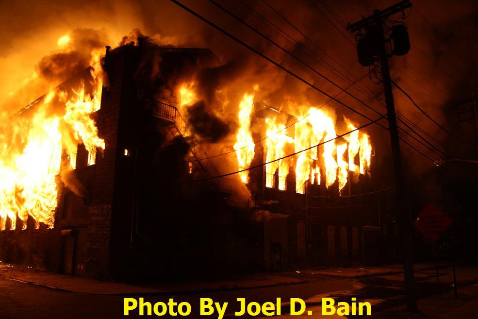 Howland Croft fire, June 11, 2011
