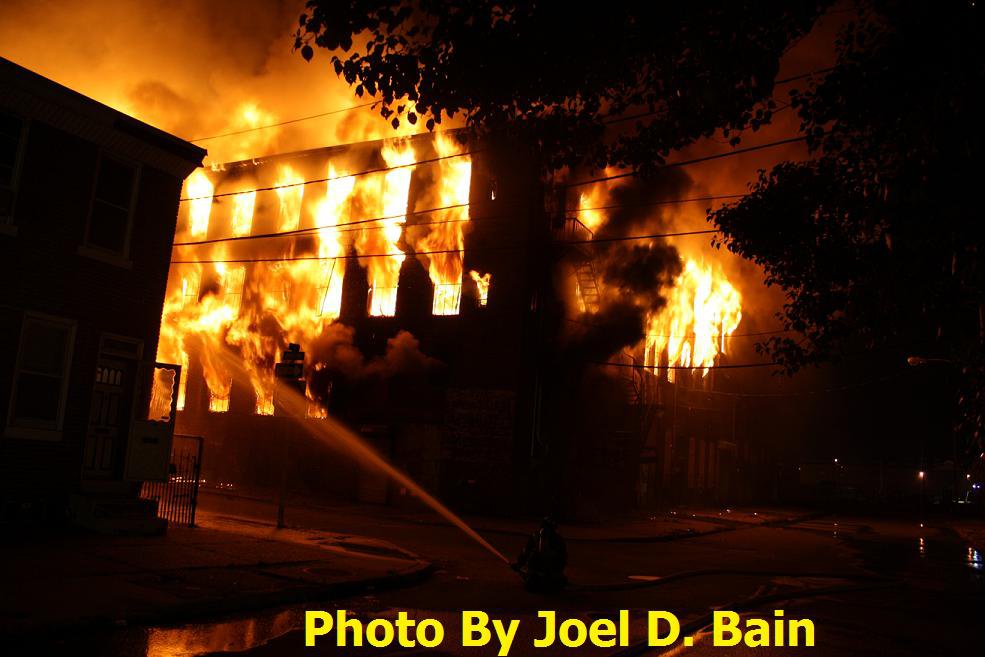 Howland Croft fire, June 11, 2011