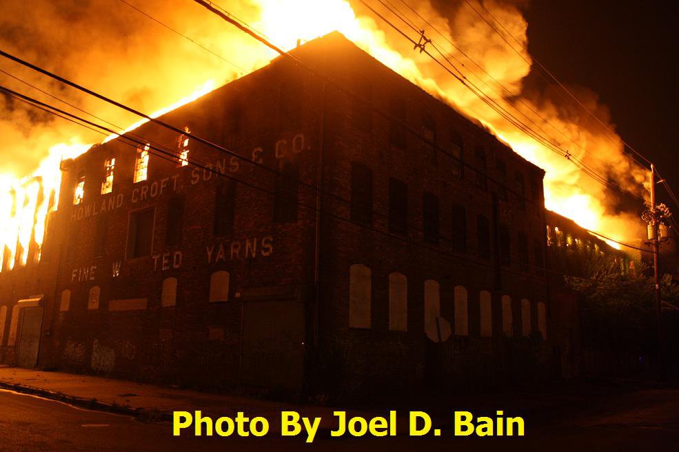 Howland Croft fire, June 11, 2011