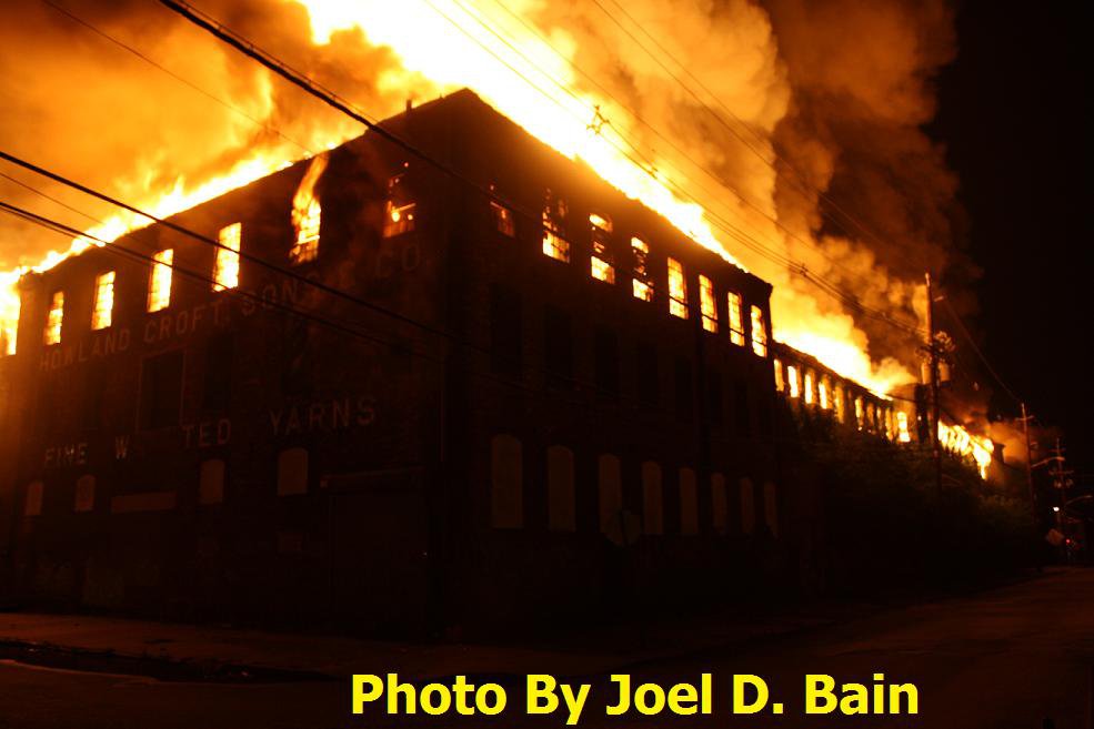Howland Croft fire, June 11, 2011