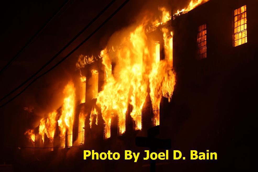 Howland Croft fire, June 11, 2011