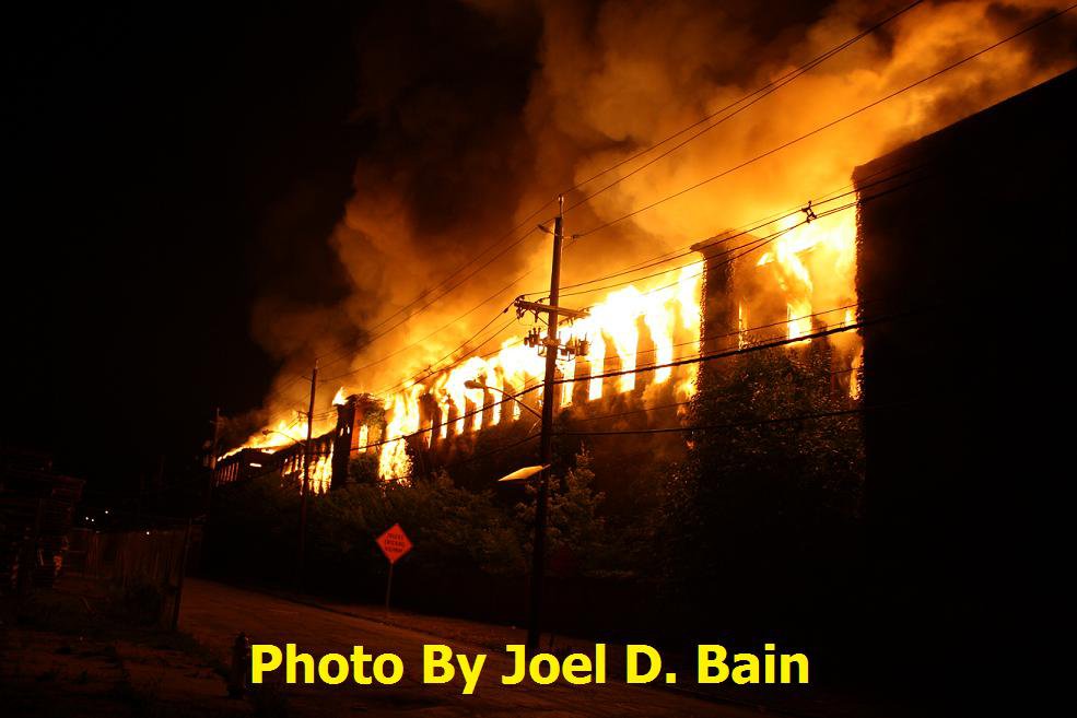 Howland Croft fire, June 11, 2011