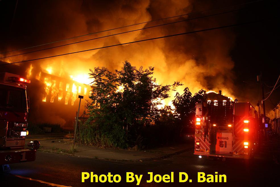 Howland Croft fire, June 11, 2011