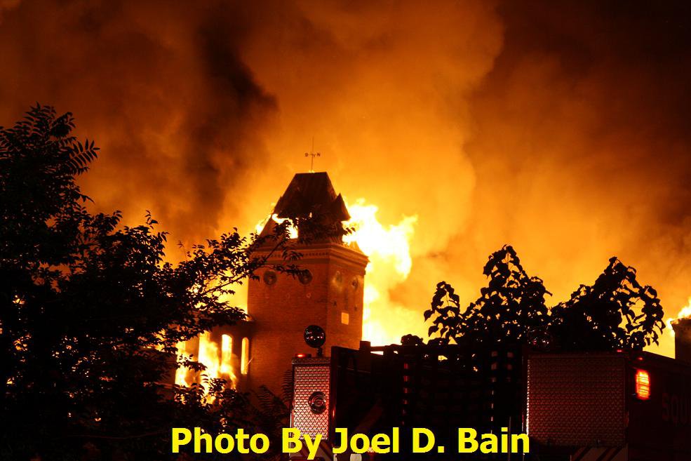 Howland Croft fire, June 11, 2011