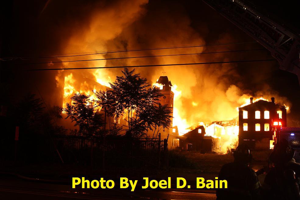 Howland Croft fire, June 11, 2011