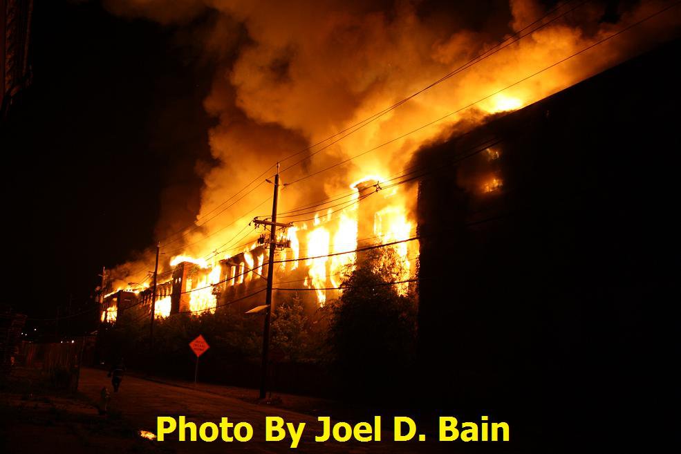 Howland Croft fire, June 11, 2011