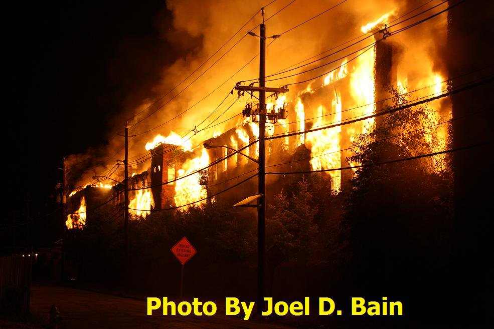 Howland Croft fire, June 11, 2011