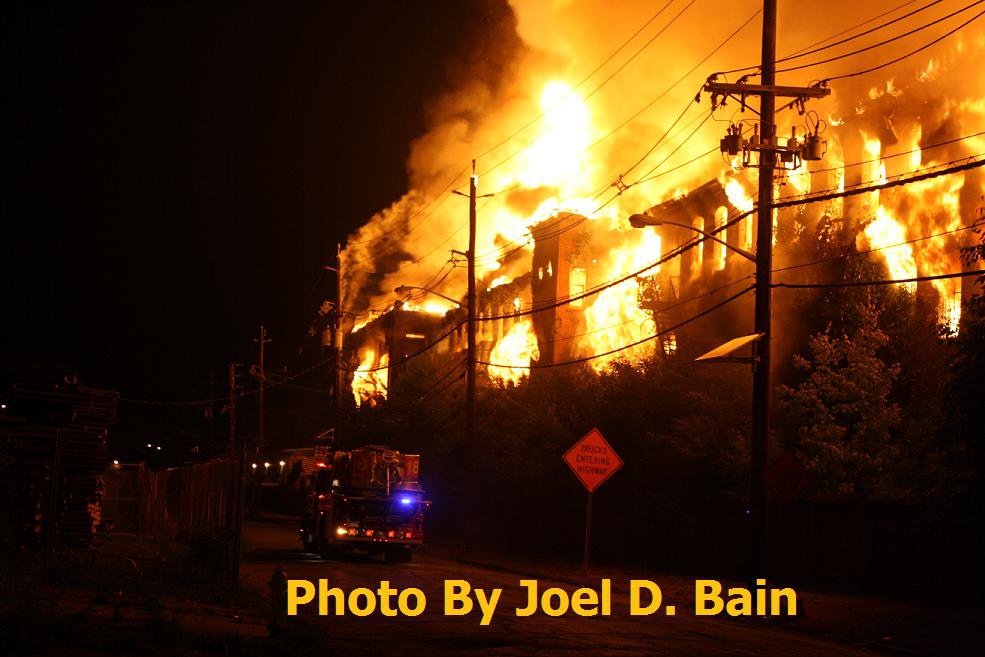 Howland Croft fire, June 11, 2011