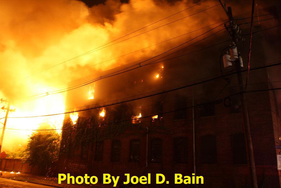Howland Croft fire, June 11, 2011