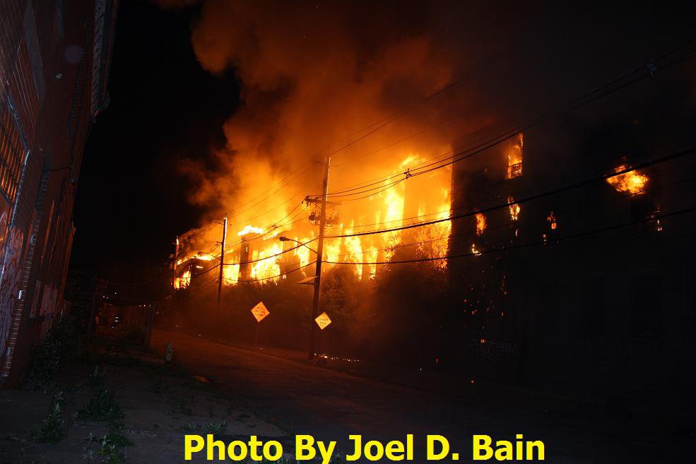 Howland Croft fire, June 11, 2011