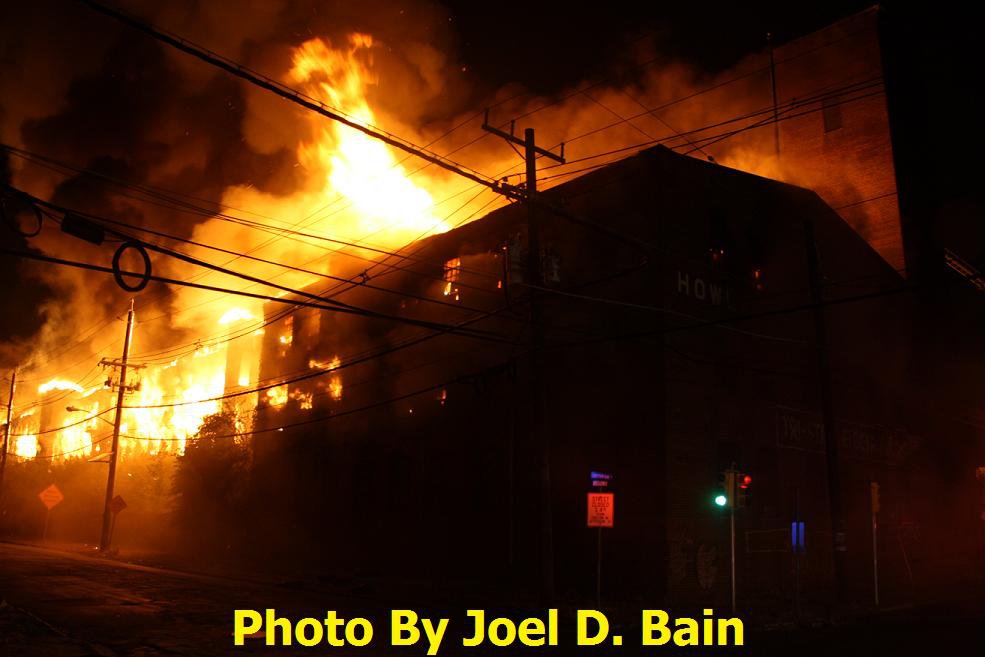 Howland Croft fire, June 11, 2011
