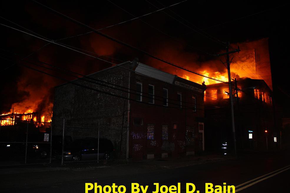 Howland Croft fire, June 11, 2011