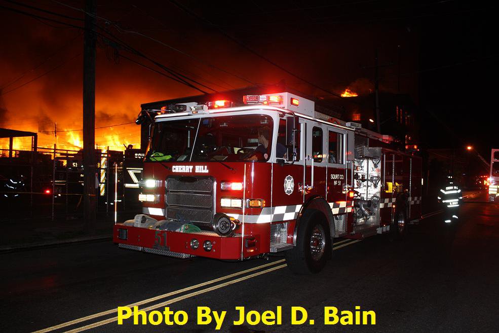 Howland Croft fire, June 11, 2011