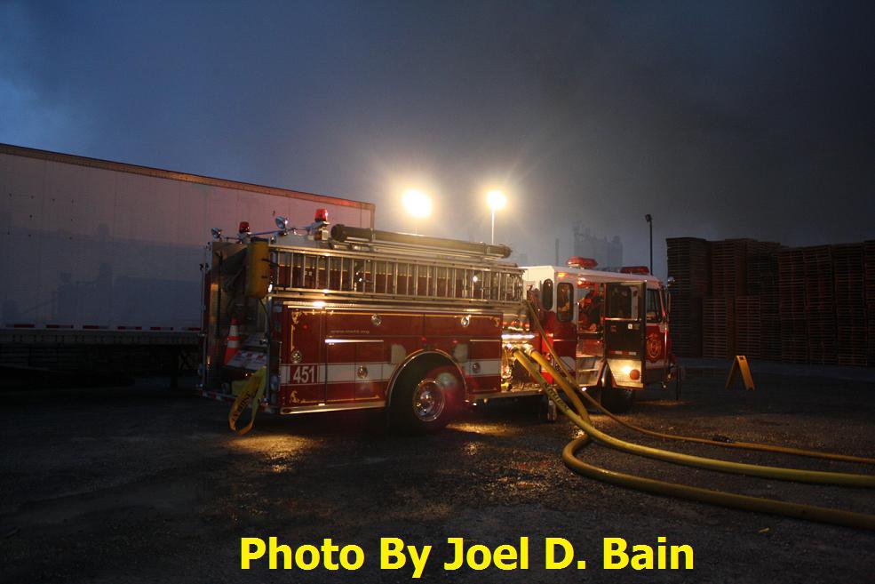 Howland Croft fire, June 11, 2011