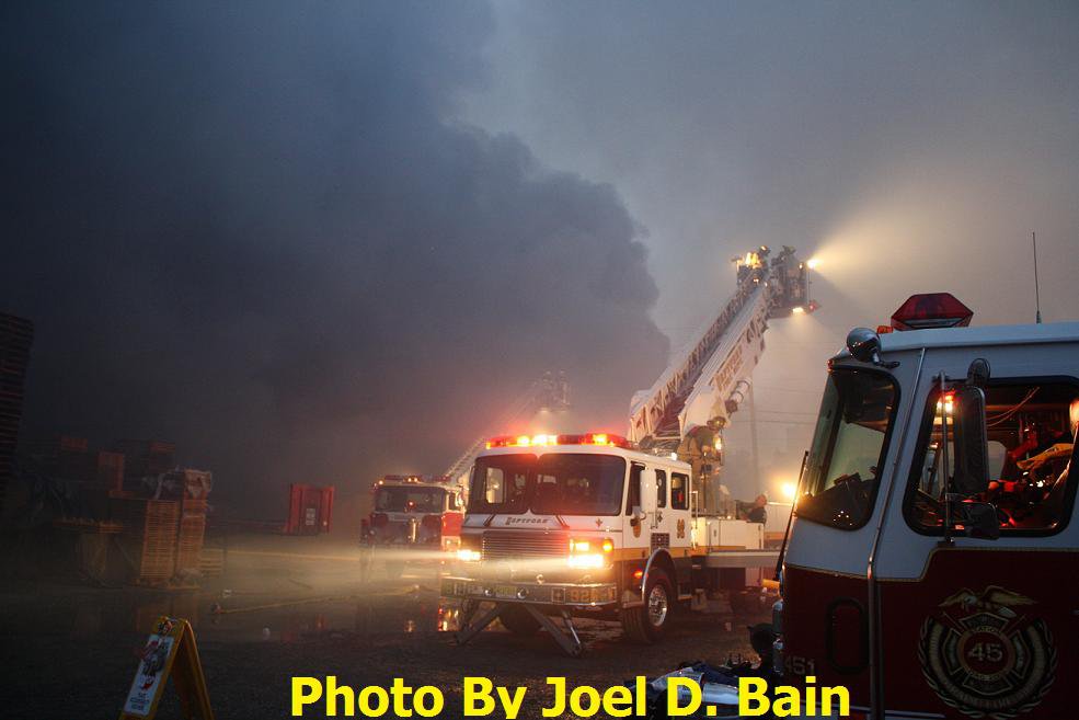 Howland Croft fire, June 11, 2011