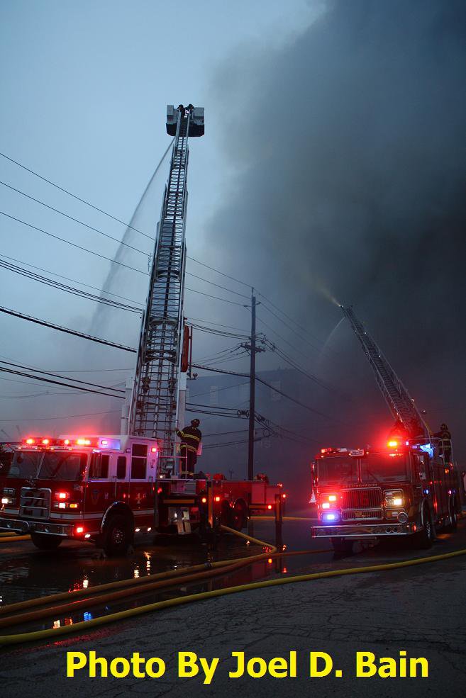 Howland Croft fire, June 11, 2011