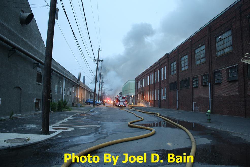 Howland Croft fire, June 11, 2011