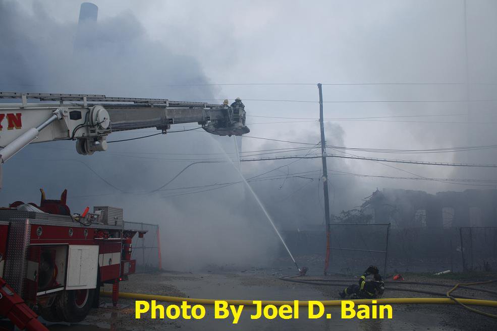 Howland Croft fire, June 11, 2011