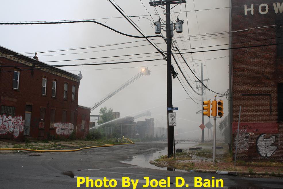 Howland Croft fire, June 11, 2011