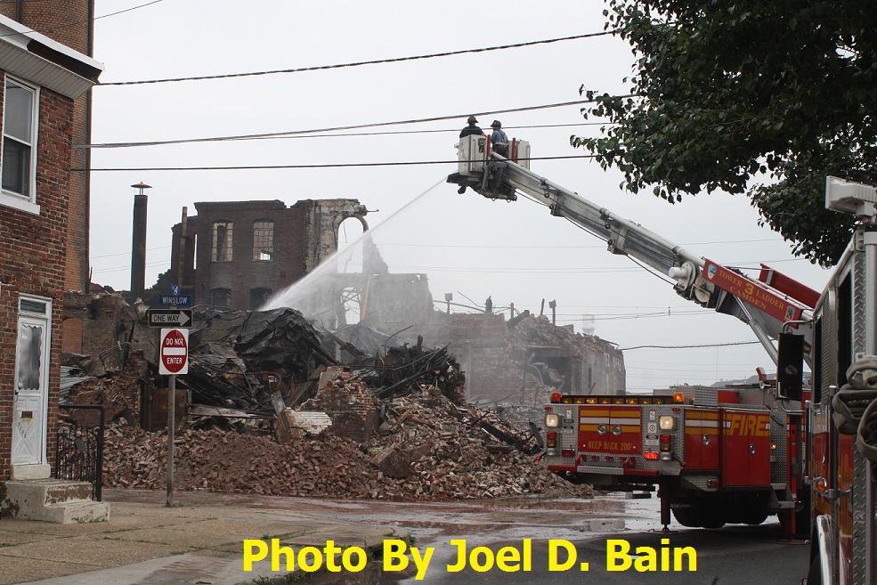 Howland Croft fire, June 11, 2011