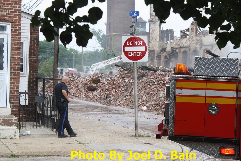Howland Croft fire, June 11, 2011