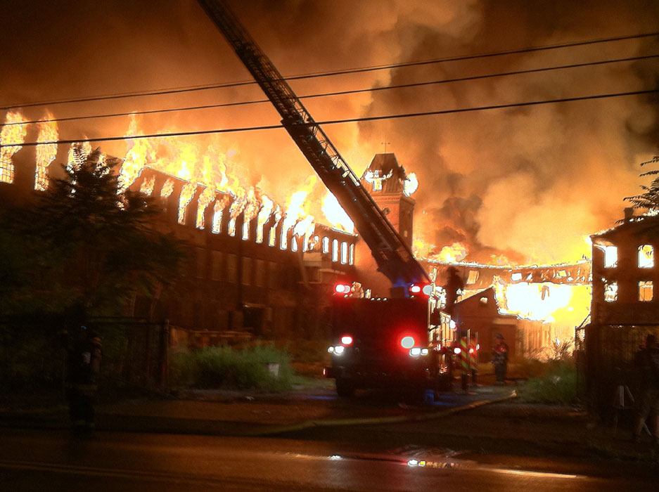 Howland Croft fire, June 11, 2011