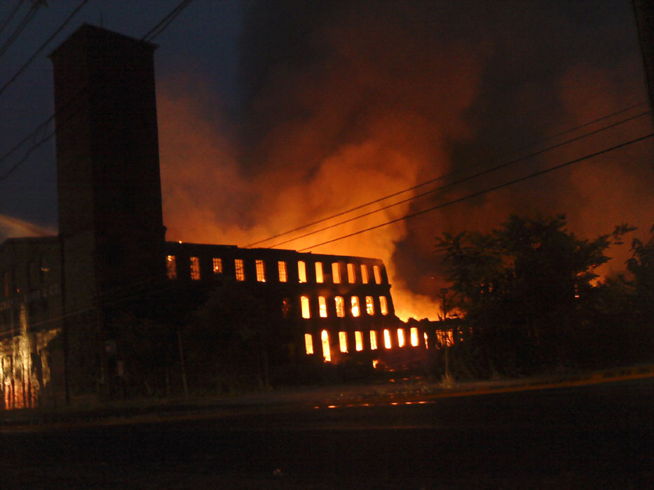 Howland Croft fire, June 11, 2011