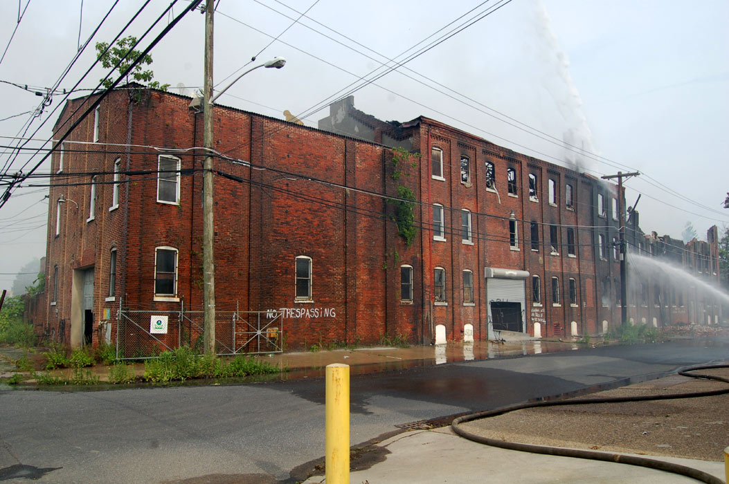 Concord Chemical fire, 1698 Federal Street, June 19, 2011
