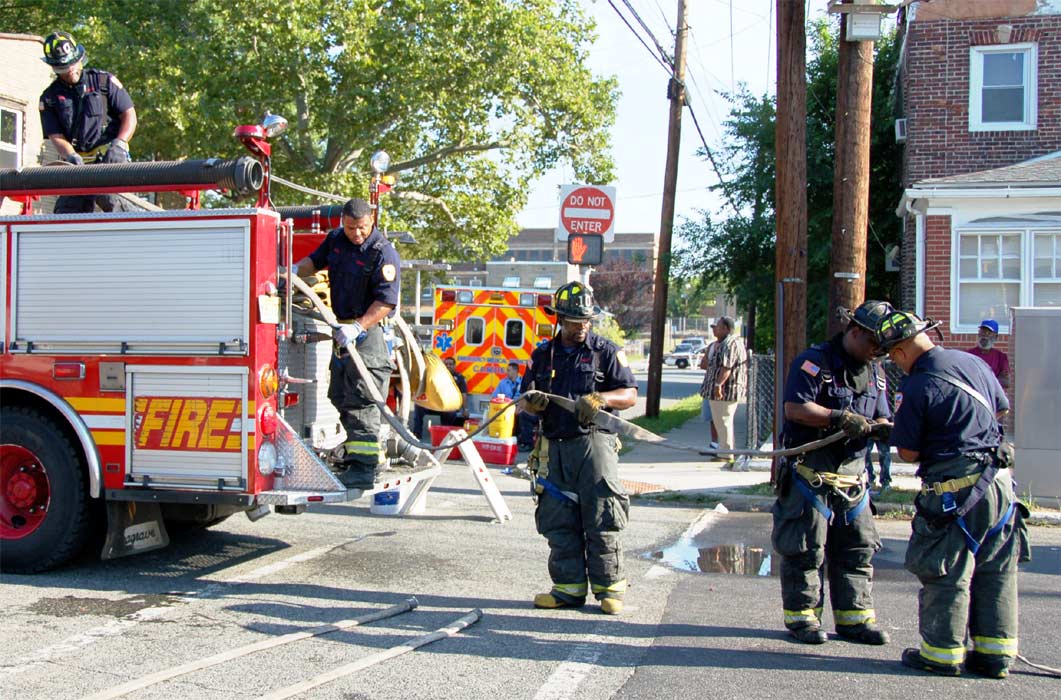 Fire at 876 Fairview Street