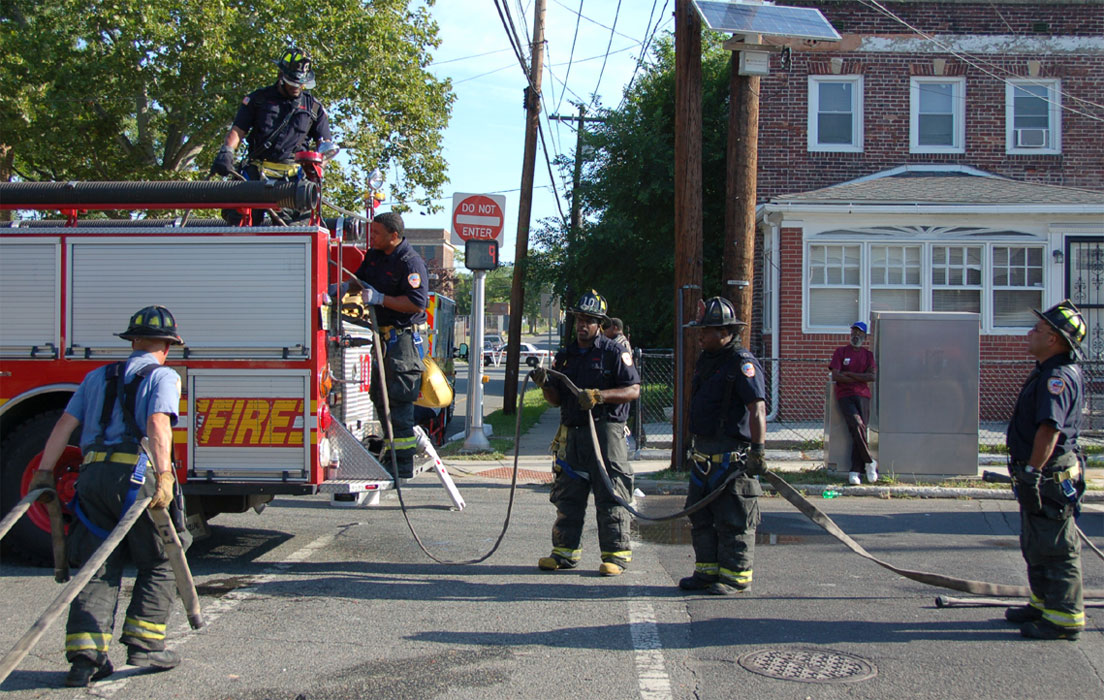 Fire at 876 Fairview Street