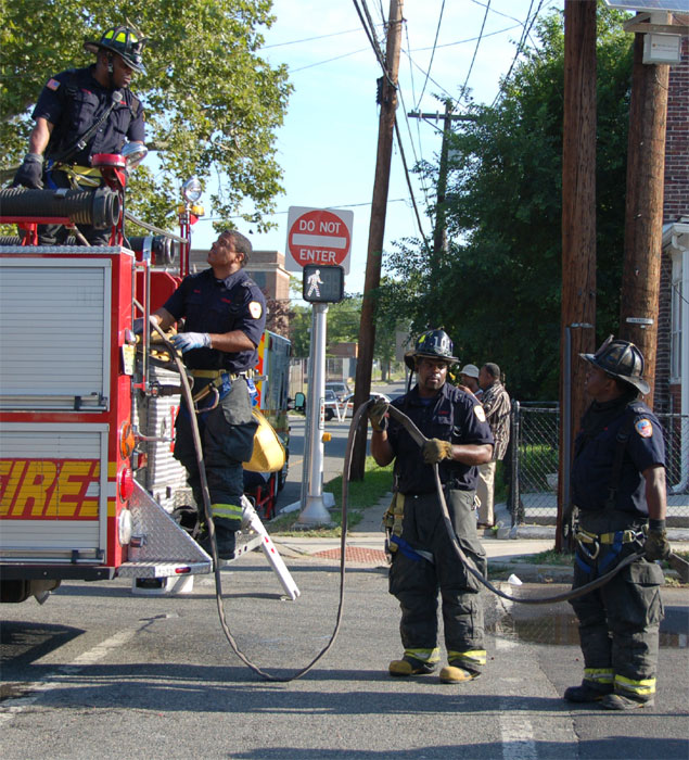 Fire at 876 Fairview Street