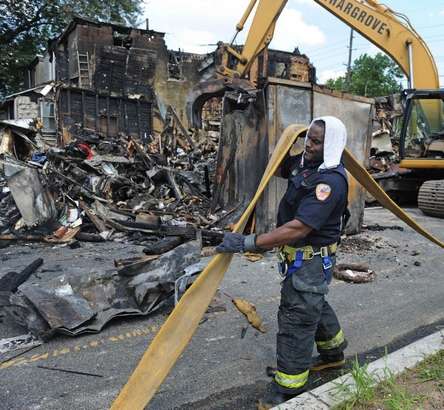 Morning Blaze Guts Store, 2 Homes in Camden — Camden Courier-Post, July 2, 2011