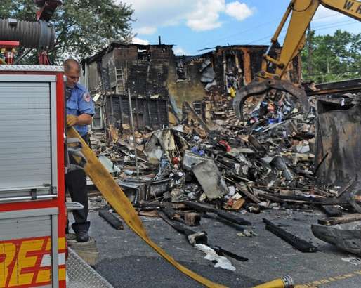 Fire at 876 Fairview Street — Camden Courier-Post, July 2, 2011