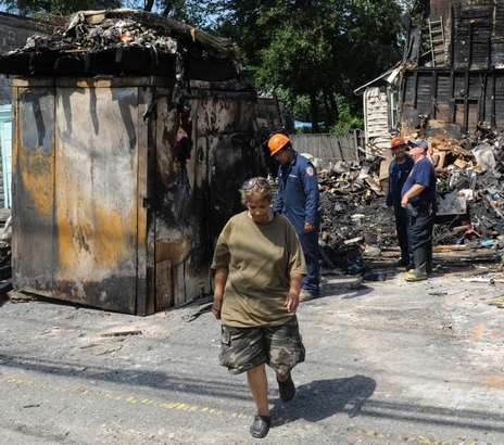 Fire at 876 Fairview Street — Camden Courier-Post, July 2, 2011