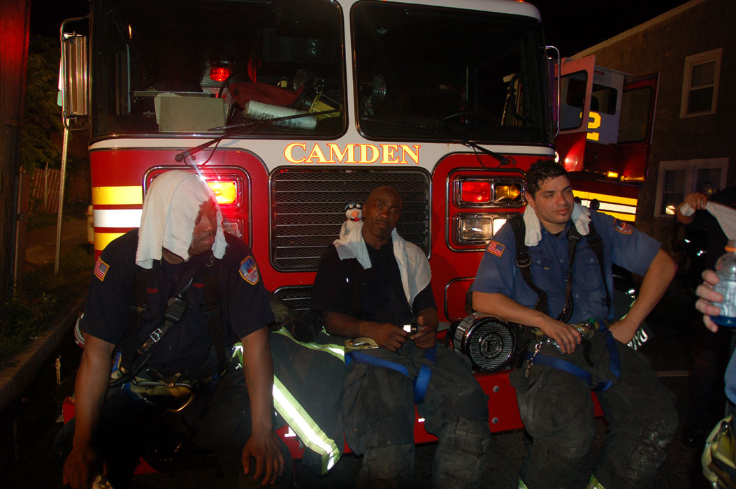 Julius Snyder, Tyrone Baker, and Gilbert Colon