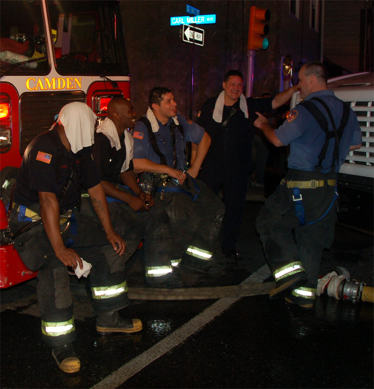 Julius Snyder, Tyrone Baker, Gilbert Colon, and Michael McCarthy
