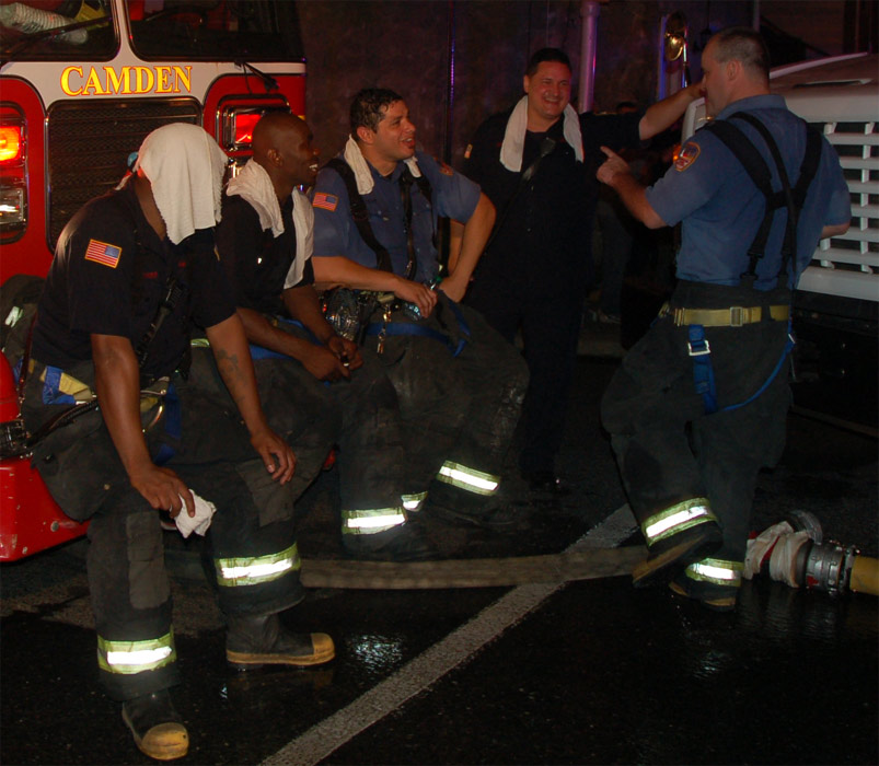 Julius Snyder, Tyrone Baker, Gilbert Colon, and Michael McCarthy