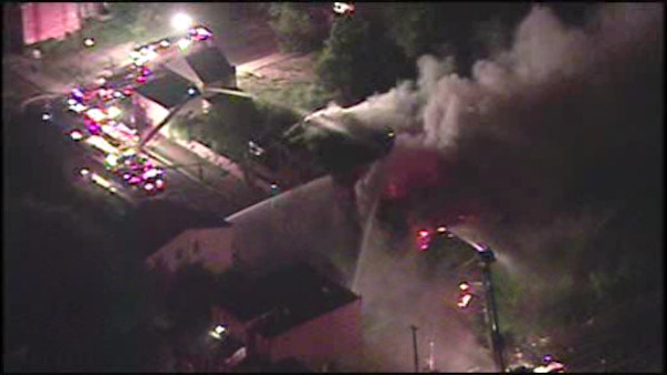 Clement Coverall fire, July 5, 2011 — Channel 6 Action News