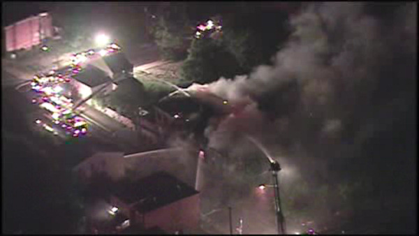 Clement Coverall fire, July 5, 2011 — Channel 6 Action News