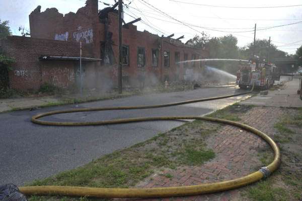 Clement Coverall fire — Courier-Post, July 6, 2011