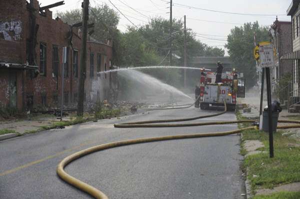 Clement Coverall fire — Courier-Post, July 6, 2011