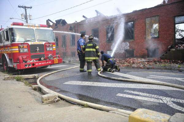 Clement Coverall fire — Courier-Post, July 6, 2011